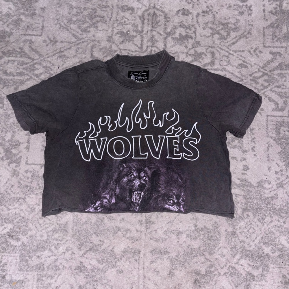 Darc Sport Wolves Graphic Muscle Tee - Black